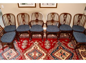 Set Of Eight Dining Chairs