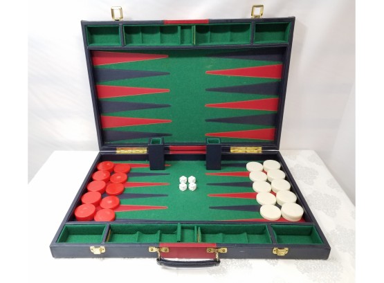 Large Vintage Backgammon Set - RARE