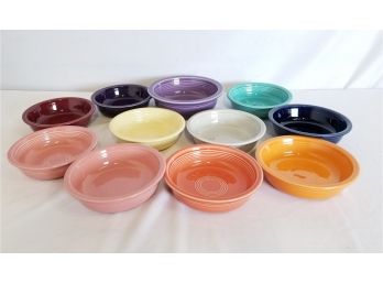 Fiesta Bowls Eleven Colorful  Made In USA