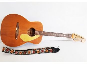 Vintage Fender California Malibu Acoustic Guitar