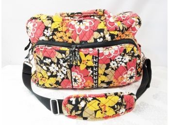 Vera Bradley Quilted Floral Signature Weekender Bag