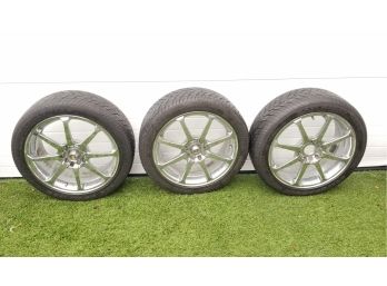 Three 17' Kelly Tires With BSA Universal Rims