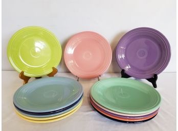 Fiesta Dinner Thirteen Colorful  Plates