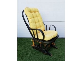 Spindle Back Gliding Rocking Chair