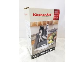KitchenAid 14 Piece Stainless Steel Cutlery Set - New