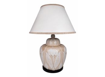 Chapman Art Nouveau Ceramic Lamp
