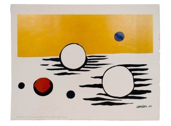 1966 Alexander Calder Lithograph Poster From MoMA