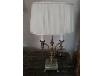 ALABASTER Table LAMP - ADJUSTABLE HEIGHT!