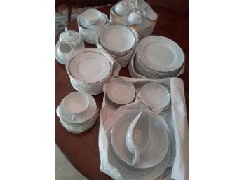 Fairlawn Pattern Fine China - Service For 12 With Extras - Delicate And Elegant.