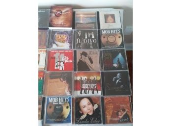 HUGE LOT Of GENTLY USED CDs - Sinatra, Groben, Jersey Boys, Celine, Doo Wop, MORE!