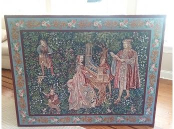 EXQUISITE NEEDLEPOINT - Traditional Medieval Tapestry!