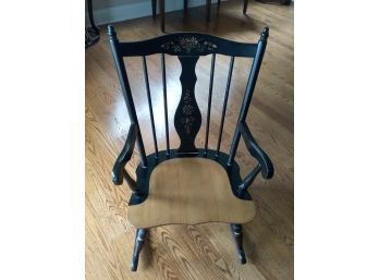 CHARMING TRADITIONAL CHILD's HITCHCOCK ROCKING CHAIR!