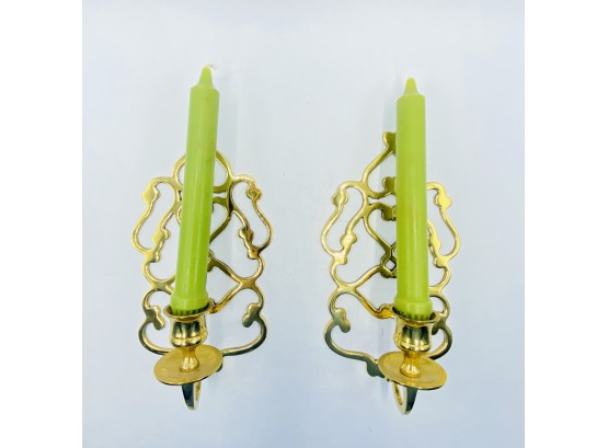 Brass Wall Candle Sconces Made In India