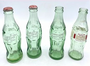 Lot Of Empty Coca Cola Bottles - 8 Oz