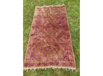 Gorgeous! Purple Silk Rug (Retailed For $1200)