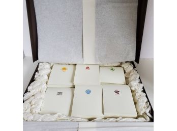 Bespoke! Mrs John L Strong New York - Box Of (9) Small Tablet Notebooks