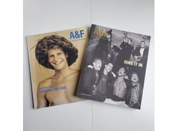 Set Of (2) Abercrombie & Fitch 'A&F Quarterly' Issues - Collectible!