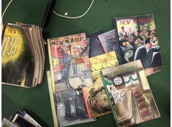 Huge Lot Of The Iconic 'The New Yorker' Magazines From 1952-1955 Dozens Of Complete Magazines