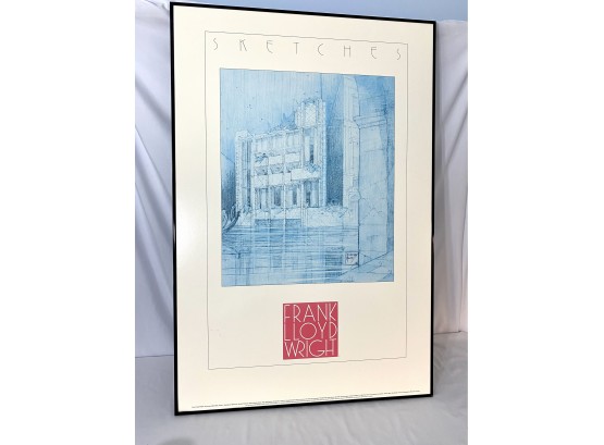 Large Frank Lloyd Wright Poster 'Sketches'