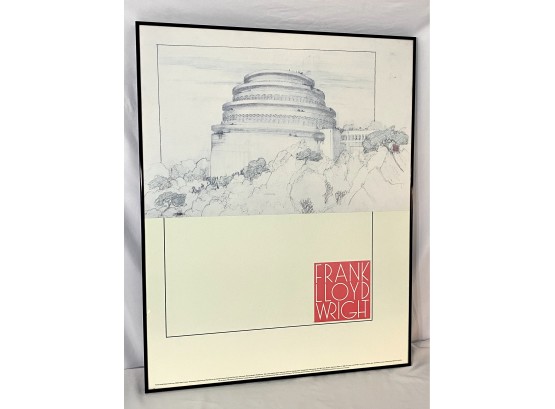 Large Frank Lloyd Wright Poster