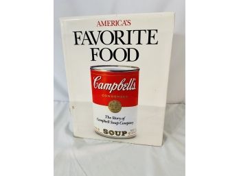 Campbell's Vintage Cook Book With Andy Warhol Section