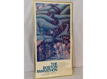 Vintage Boston Marathon Poster