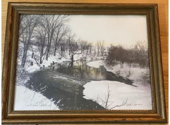 Hand-Colored David Davidson Photo Of Wethersfield Cove