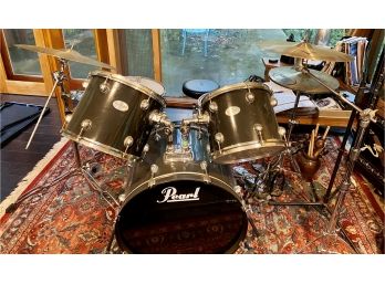 Pearl Sound Check Series Drum Set With Zildjian Cymbals