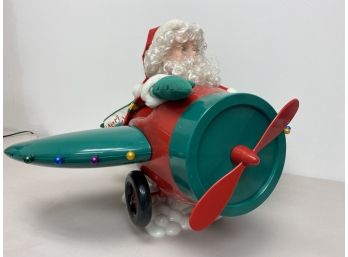 2' Santa Claus In Airplane