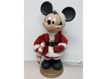 Disney Christmas Animated Mickey Mouse Santa