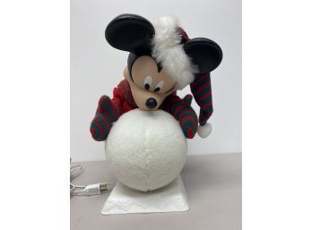 Disney Animated Snowball Mickey Mouse