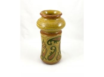 Mid Century Modern Aldo Londi Bitossi Ceramic Vase