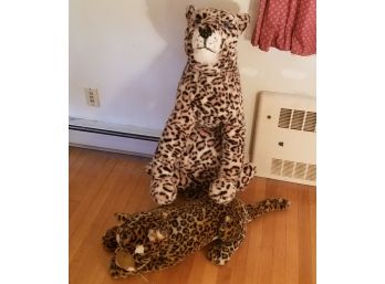 2 Large Stuffed Tigers
