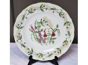Pretty Single Tiffany & Co Sigma Collection 242 10.25' Floral Design Plate - Japan