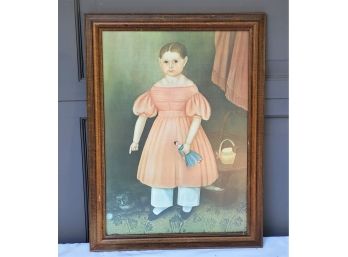 Vintage Print 'Mary Jane Smith' By Joseph Whiting Stock