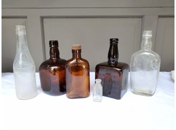 Assortment Of Vintage And Antique Bottles - All Dug Up On Roseville Road Farm - Westport CT