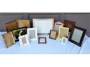 Assortment Of Photo Frames Including Pottery Barn