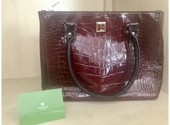New Kate Spade Patent Leather Bag With Tags