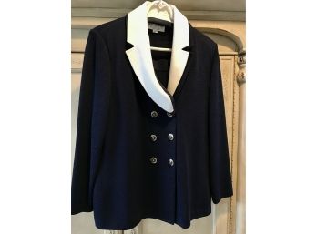 St John Collection Jacket And Skirt Ensemble Retail $800