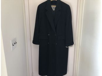 Full Length Double Breasted Wool Coat - Saks