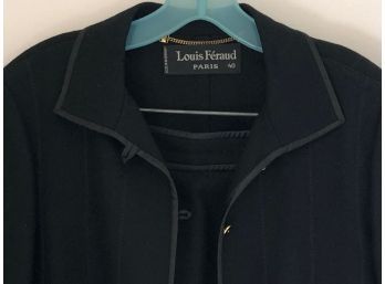 Amazing Louis Feraud Wool Skirt Suit, Size 40