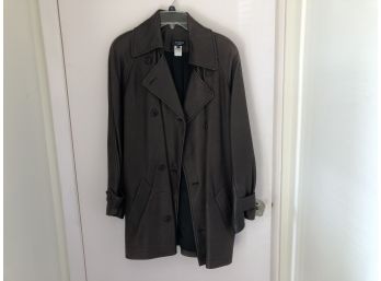 Belted Leather Coat By Joseph, Double Breasted, So Soft!