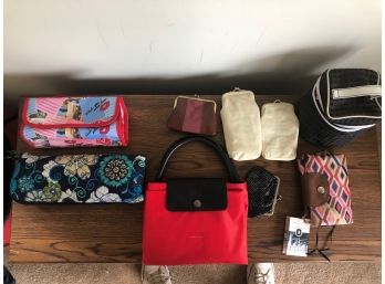 Vera Bradley Slippers (7.5) And Other Travel Accessories