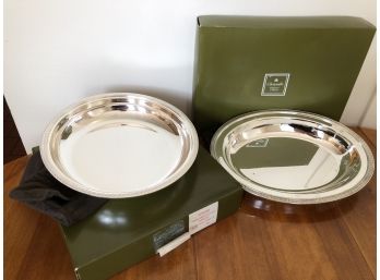 Christofle, New In Box, Finest Silver Plate Vegetable Bowls