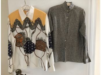 Rodier Vintage Blouse And More - Both So Much Fun!