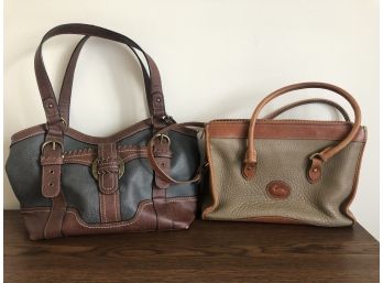 Dooney Bourke And BOC Leather Shoulder Bags - Classics