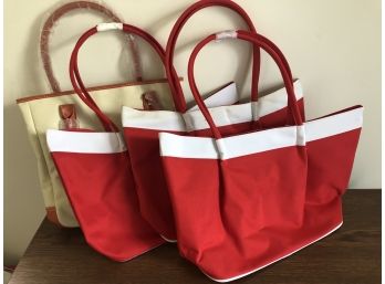 Go Red - Collection Of Canvas Totes