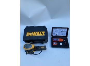 Two Tools-DeWalt Sander, Circuit Detective
