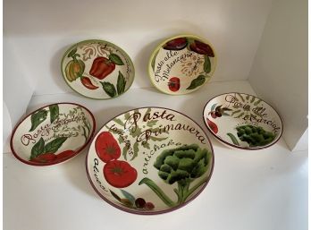 Ceramic Pasta Set