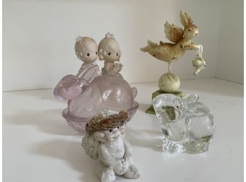 Assorted Bunnies And Cherished Moments Figurine